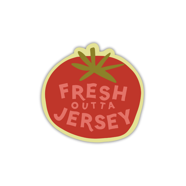 FRESH OUTTA JERSEY TOMATO STICKER
