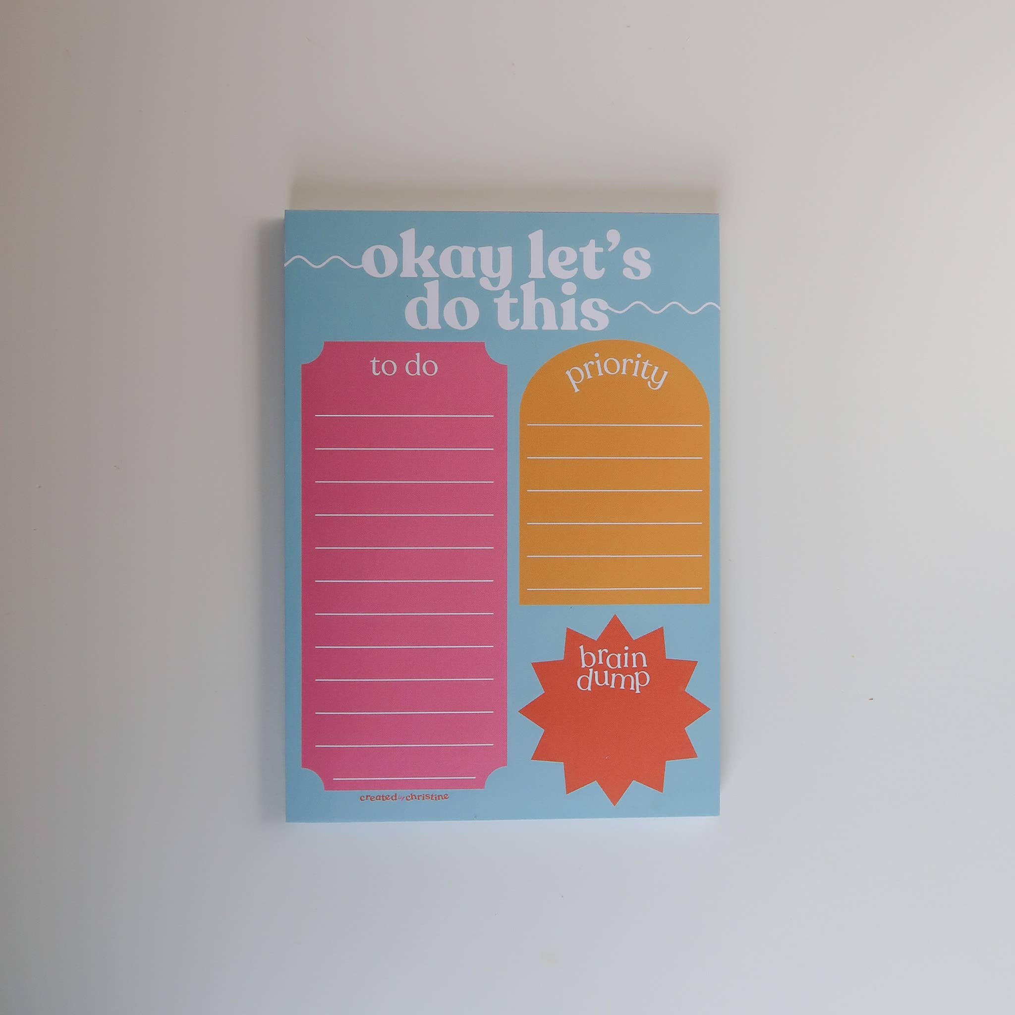 LET'S DO THIS NOTEPAD