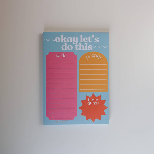 LET'S DO THIS NOTEPAD