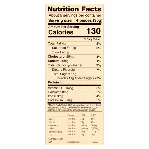 COCOA HAZELNUT BISCOTTI