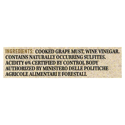 'GOLD' BARREL AGED BALSAMIC VINEGAR