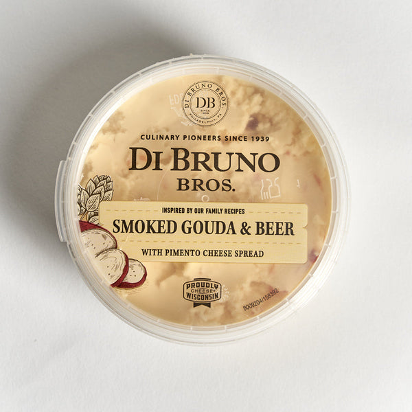 SMOKED GOUDA & BEER CHEESE SPREAD