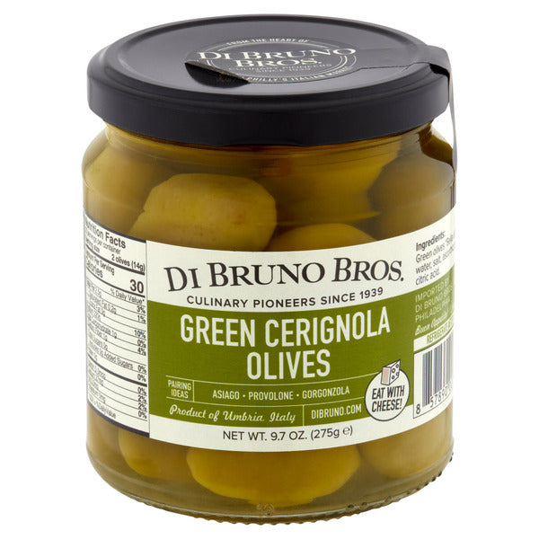 GREEN CERIGNOLA OLIVES