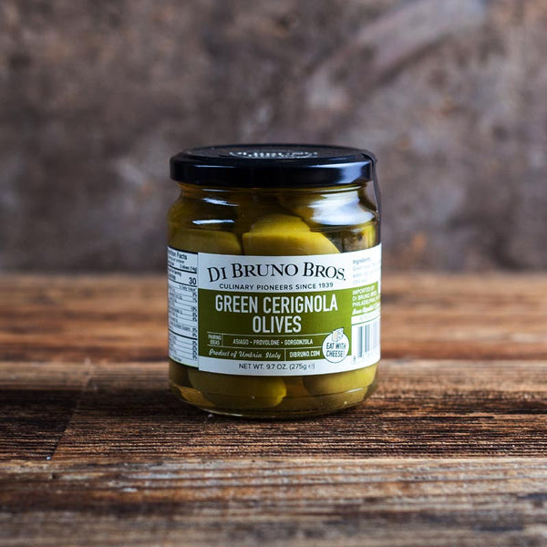 GREEN CERIGNOLA OLIVES
