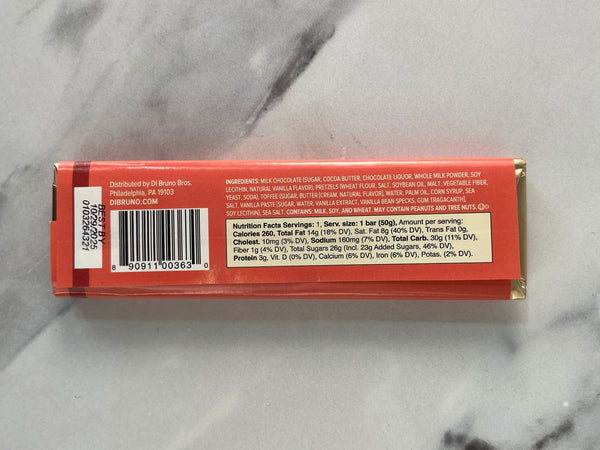 MILK CHOCOLATE TOFFEE & PRETZEL BAR