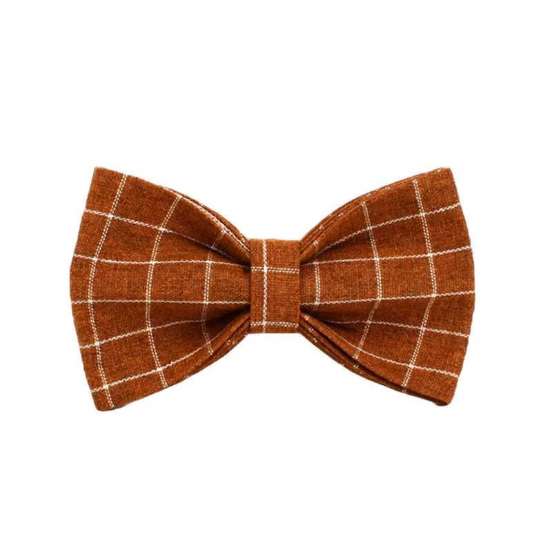 PERSONALIZED CLASSIC BROWN PLAID SET