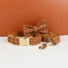PERSONALIZED CLASSIC BROWN PLAID SET
