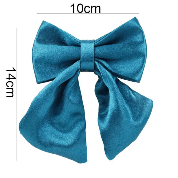 PERSONALIZED BLUE GREEN SATIN CLASSIC DOG WALK SET