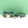 PERSONALIZED DARK GREEN CORDUROY CLASSIC SET