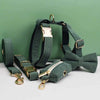 PERSONALIZED DARK GREEN CORDUROY CLASSIC SET