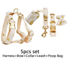 PERSONALIZED IVORY GOLD LEAF VELVET CLASSIC SET