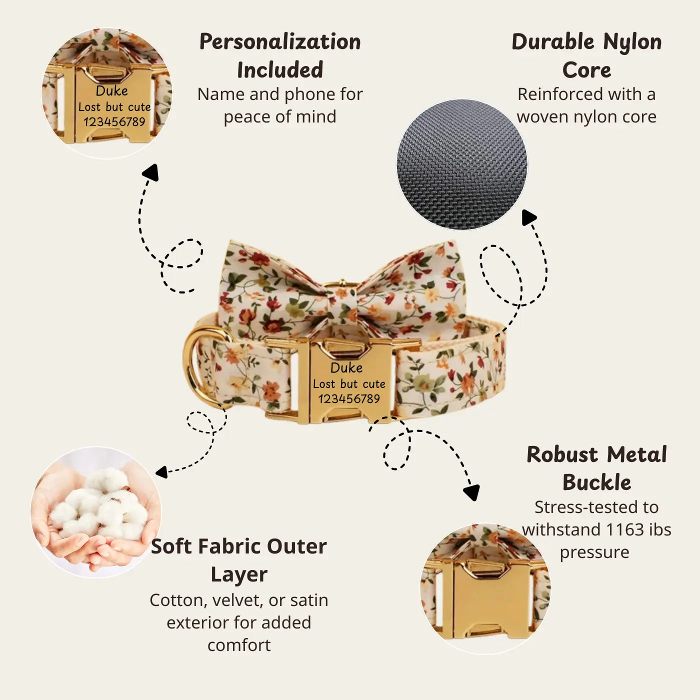 PERSONALIZED LACE WEDDING CLASSIC SET