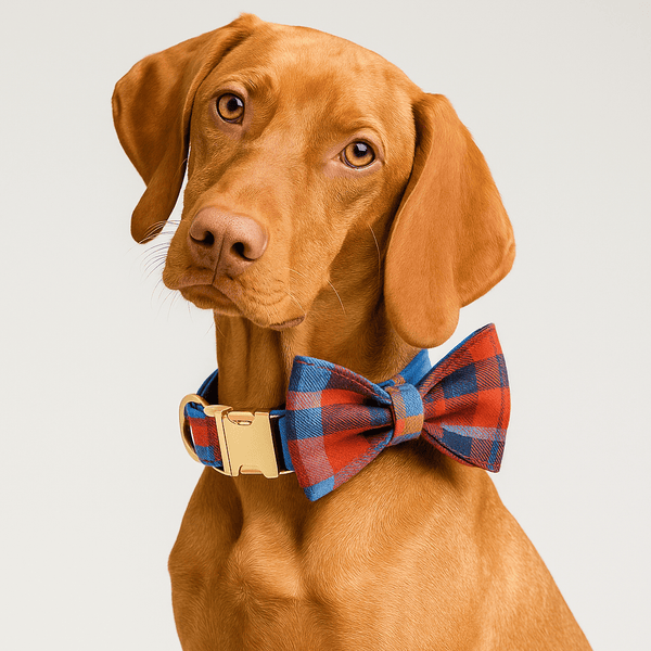 PERSONALIZED MIDNIGHT COPPER PLAID CLASSIC SET