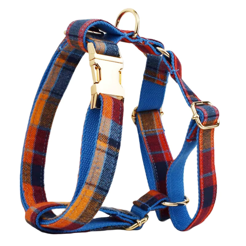 PERSONALIZED MIDNIGHT COPPER PLAID CLASSIC SET