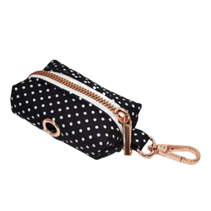 PERSONALIZED BLACK POLKA DOT CLASSIC SET