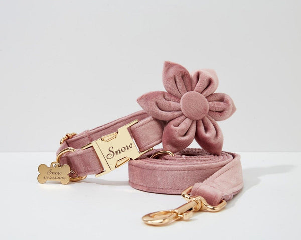 PERSONALIZED LIGHT PURPLE VELVET CLASSIC SET