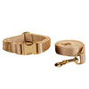 PERSONALIZED GOLD SATIN WEDDING CLASSIC DOG ACCESSORY SET