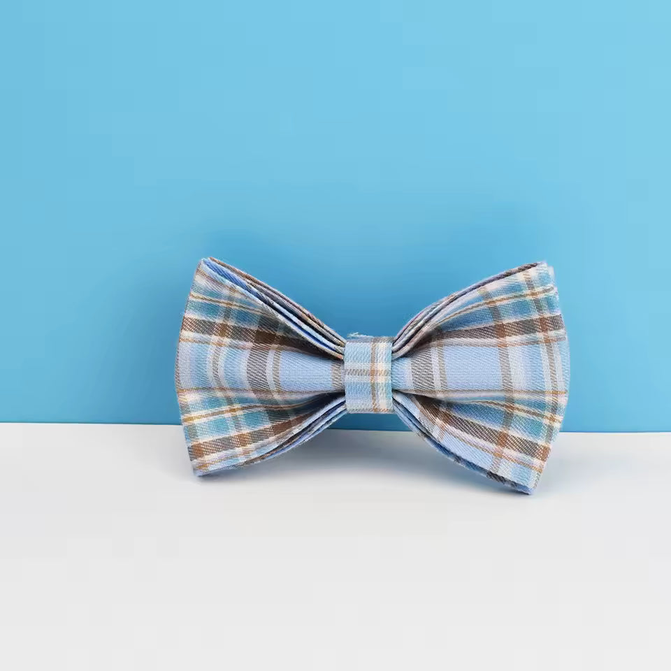 BLUE PLAID SET