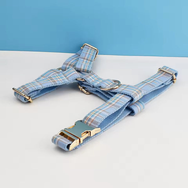 BLUE PLAID SET