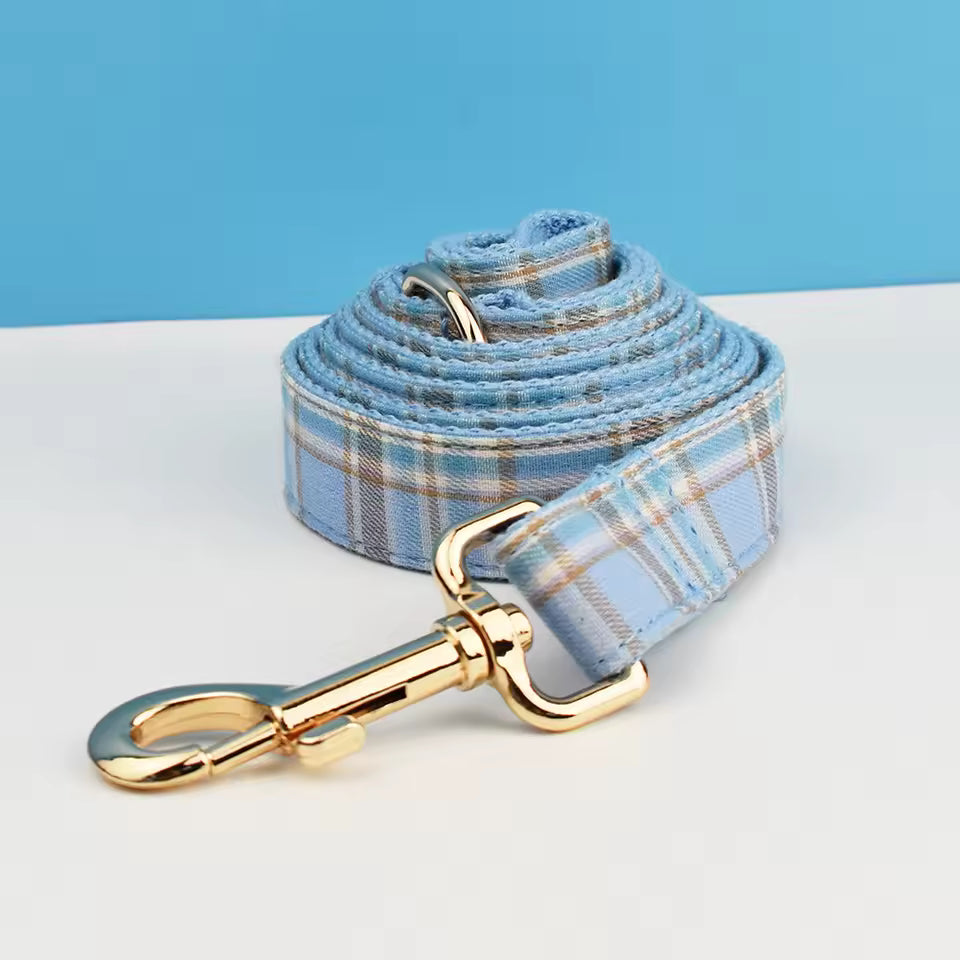 BLUE PLAID SET