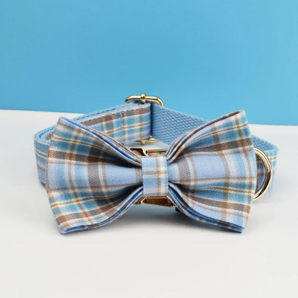 BLUE PLAID SET