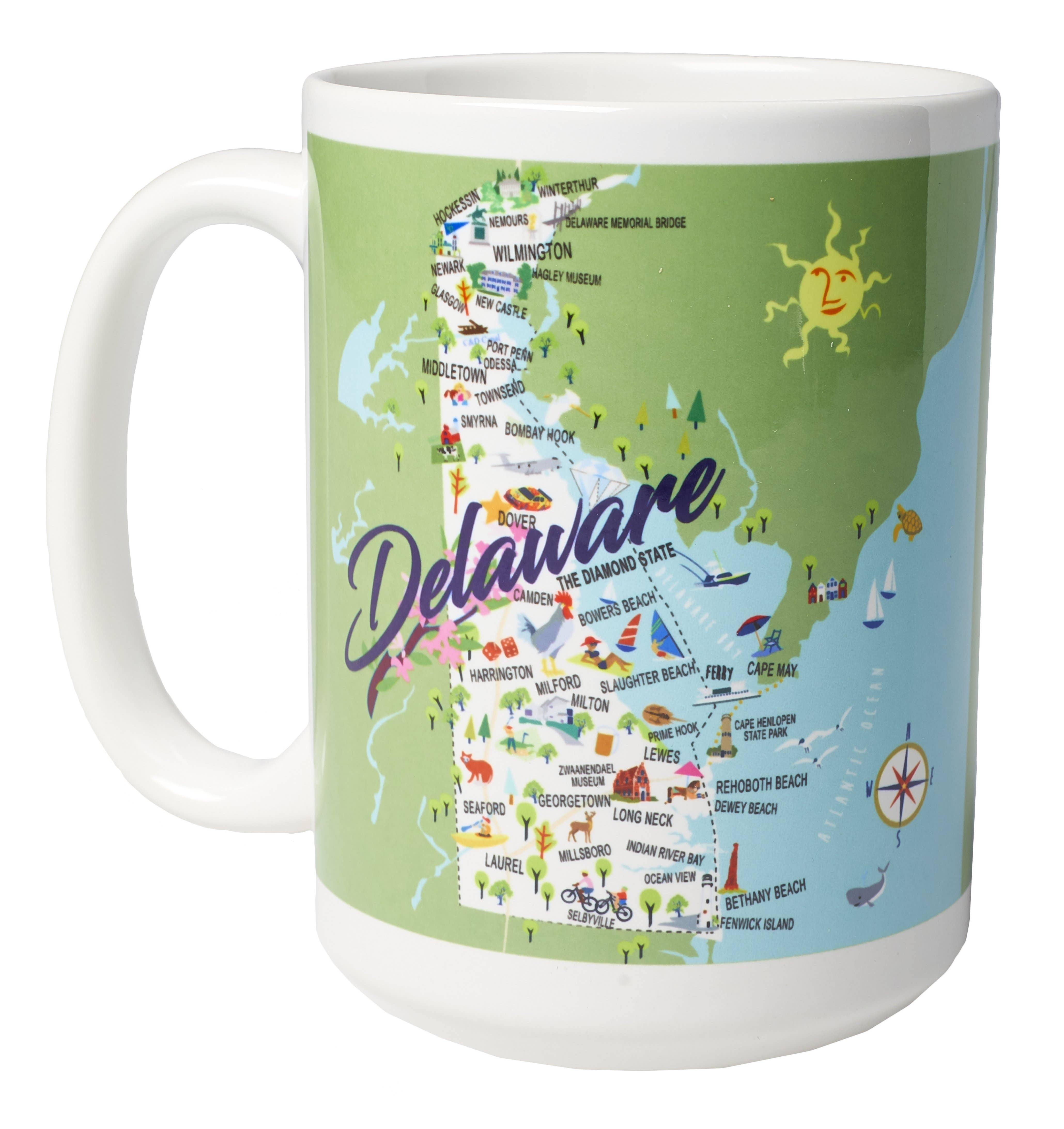 DELAWARE CERAMIC MUG