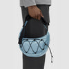 AIRY NYLON CRESCENT SLING BAG