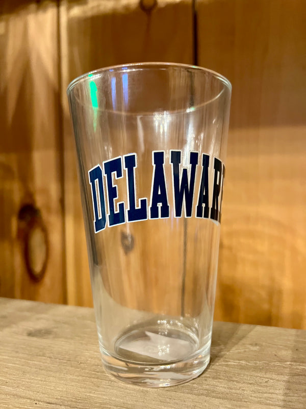 DELAWARE PINT GLASS