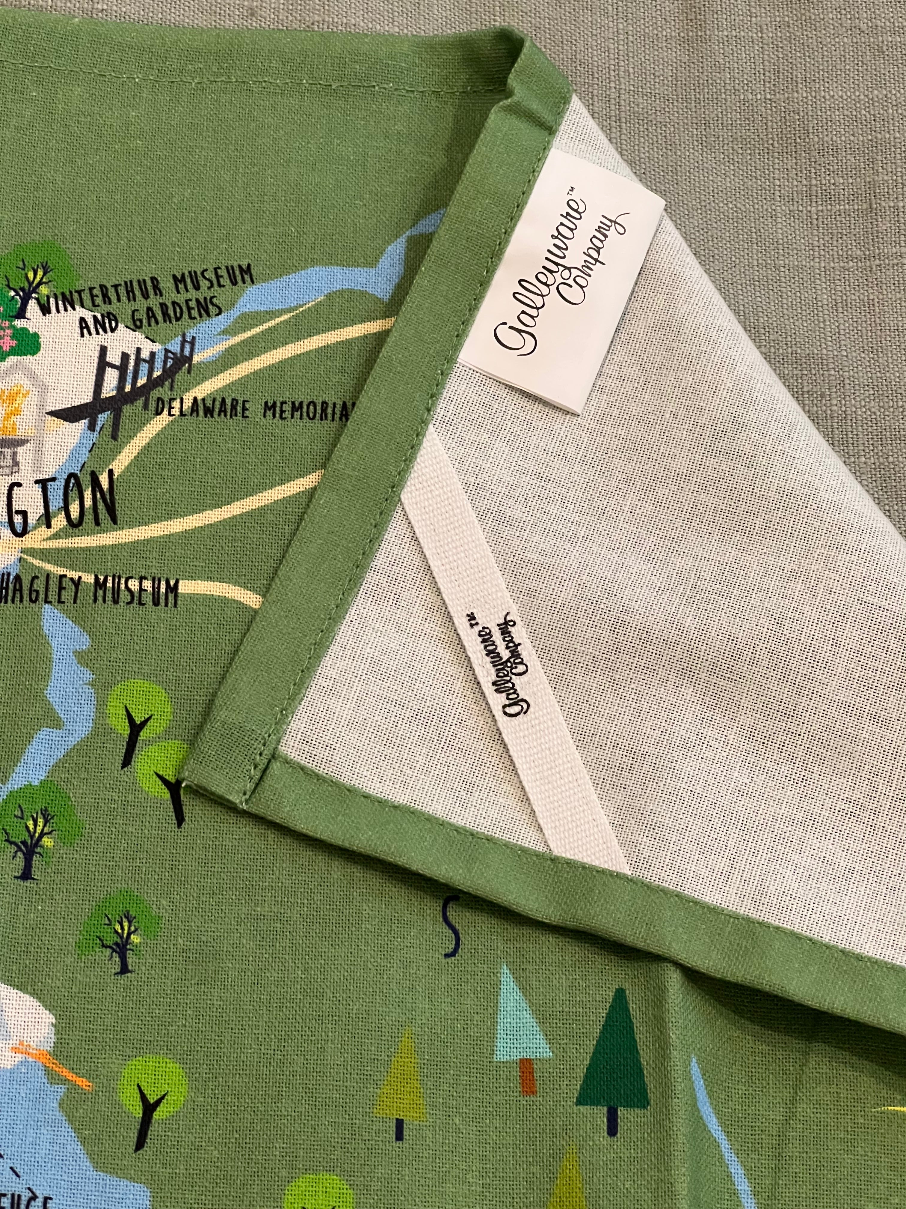 DELAWARE TEA TOWEL