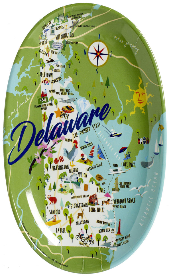 DELAWARE 8.5" TIDBIT TRAY