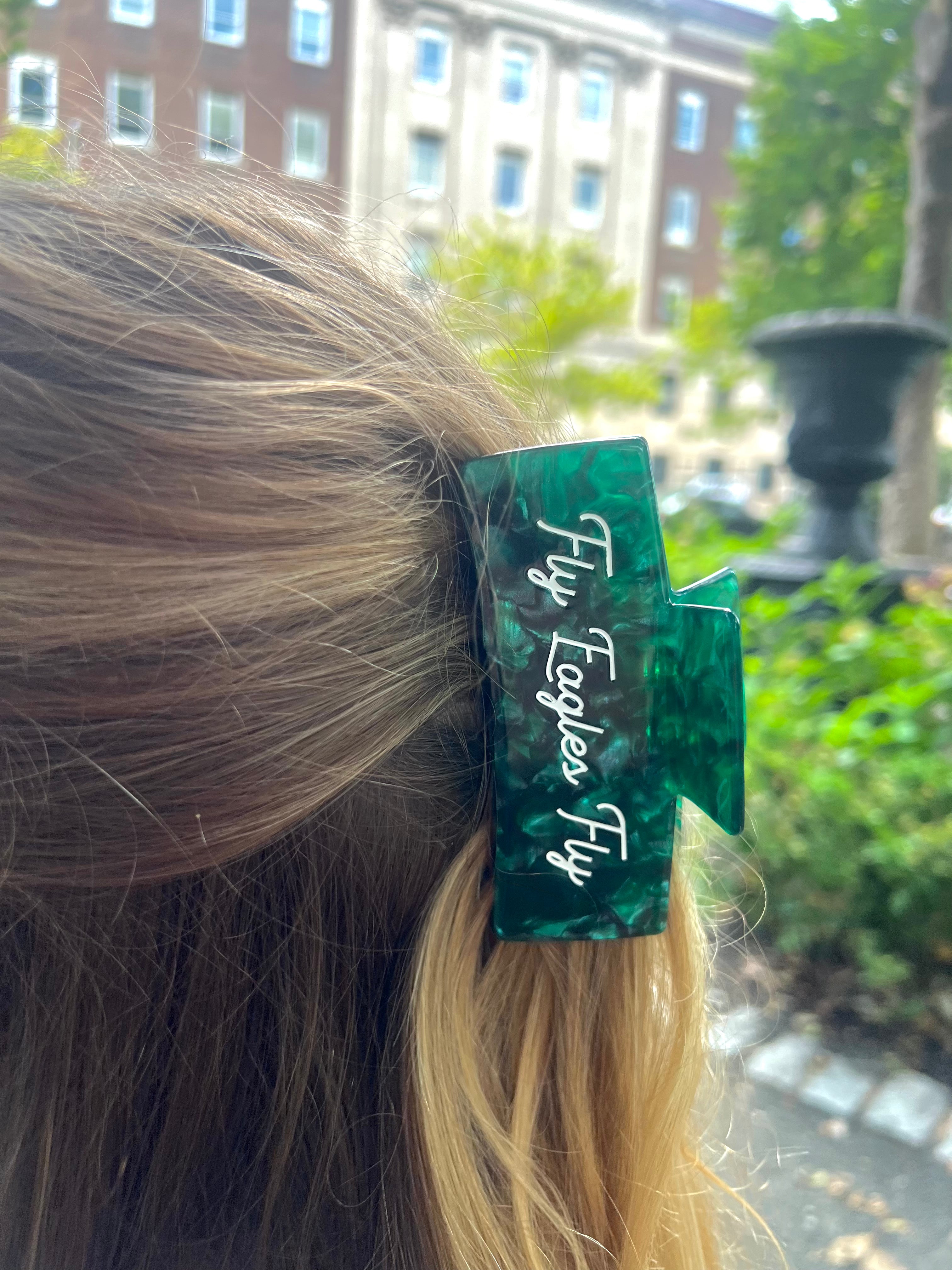 FLY EAGLES FLY HAIR CLAW CLIP