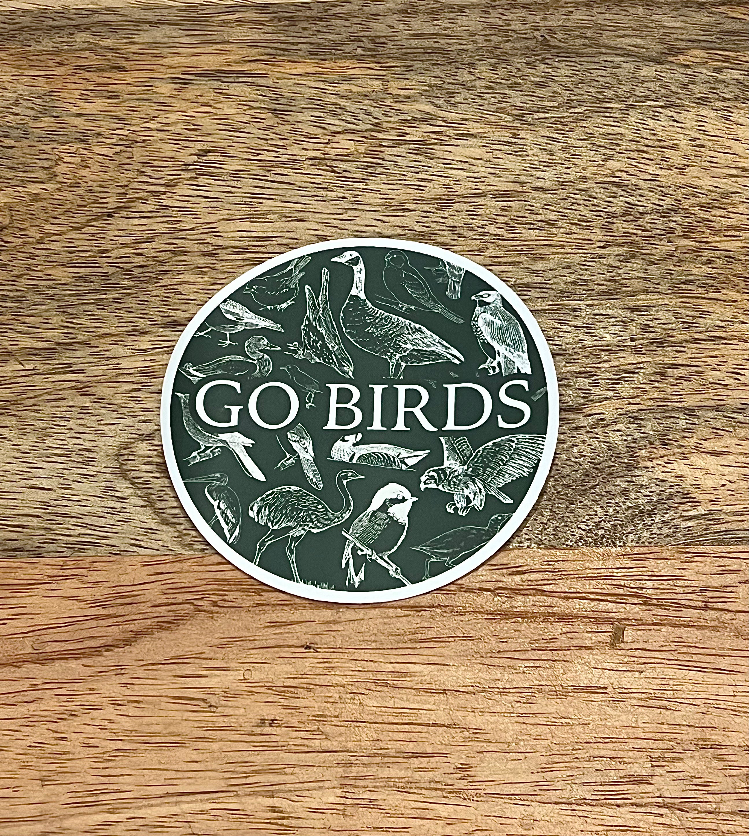 GO BIRD STICKER