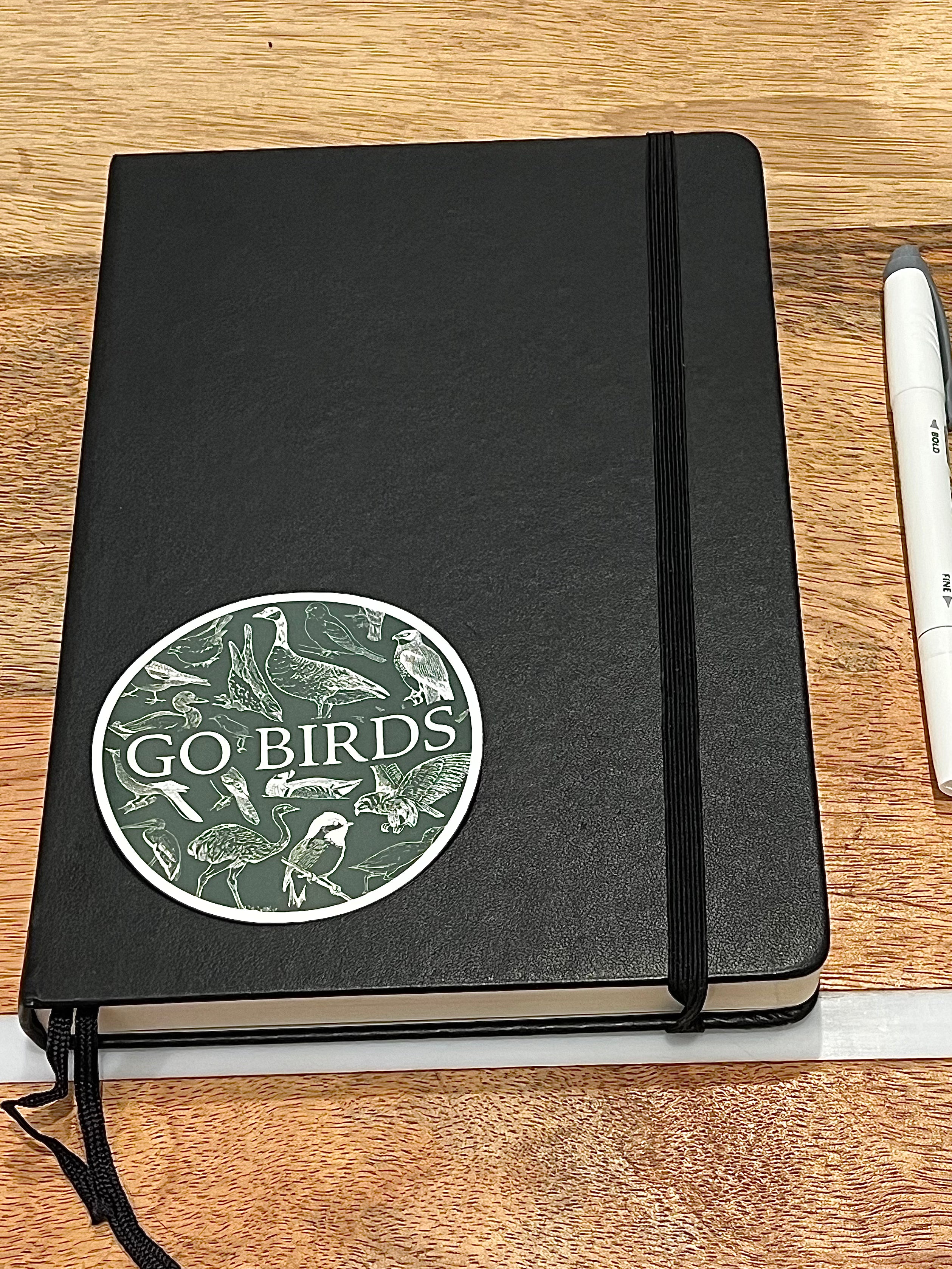 GO BIRD STICKER