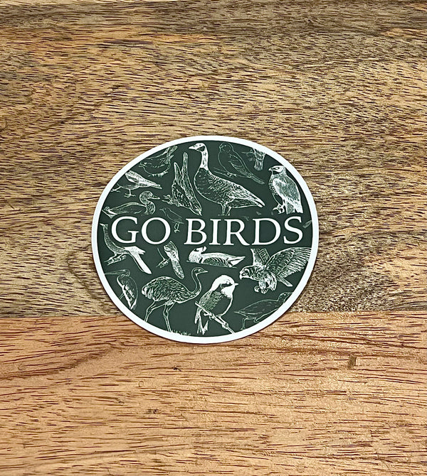 GO BIRD STICKER