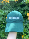 GO BIRD BUBBLE LETTER HAT
