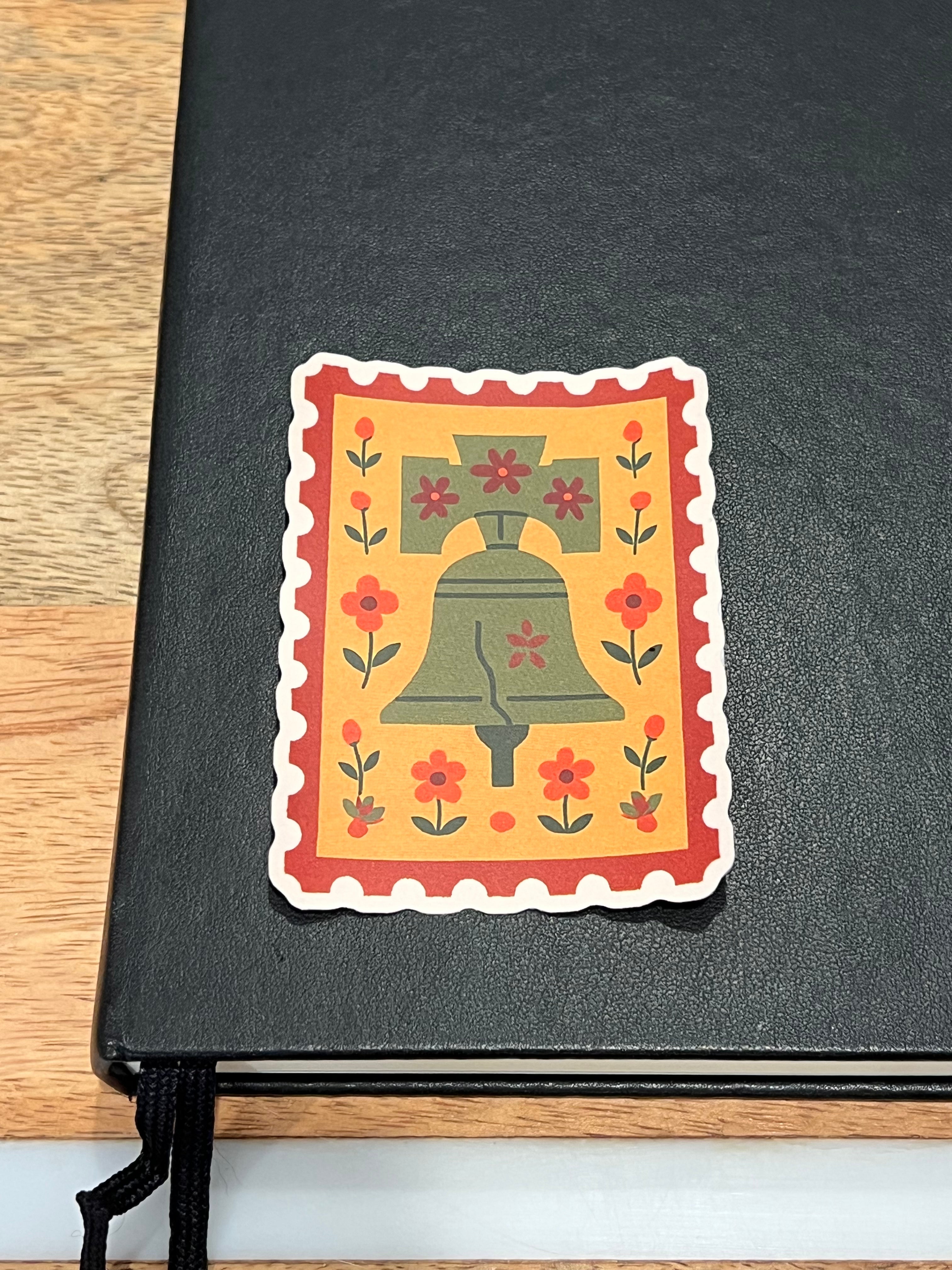 LIBERTY BELL STAMP STICKER
