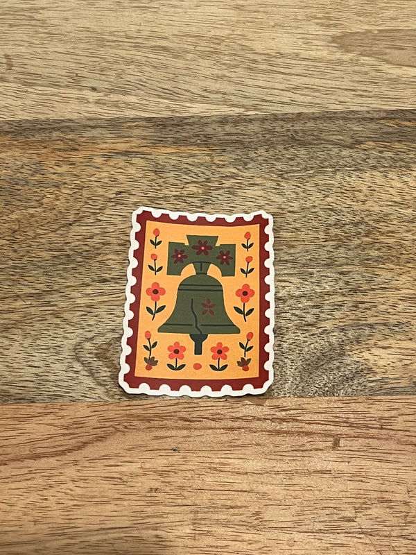 LIBERTY BELL STAMP STICKER