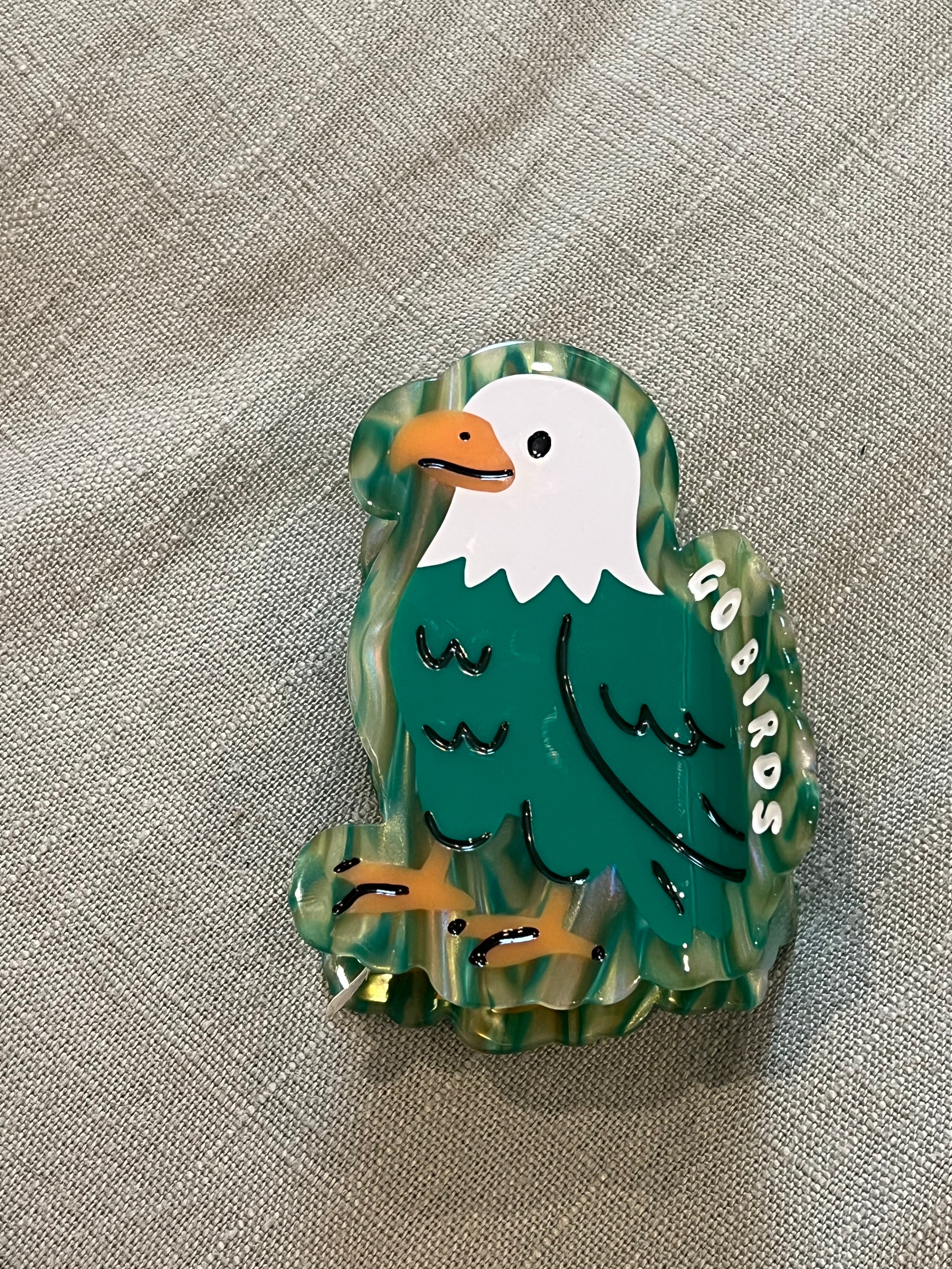 GO BIRD EAGLE HAIR CLIP  V2