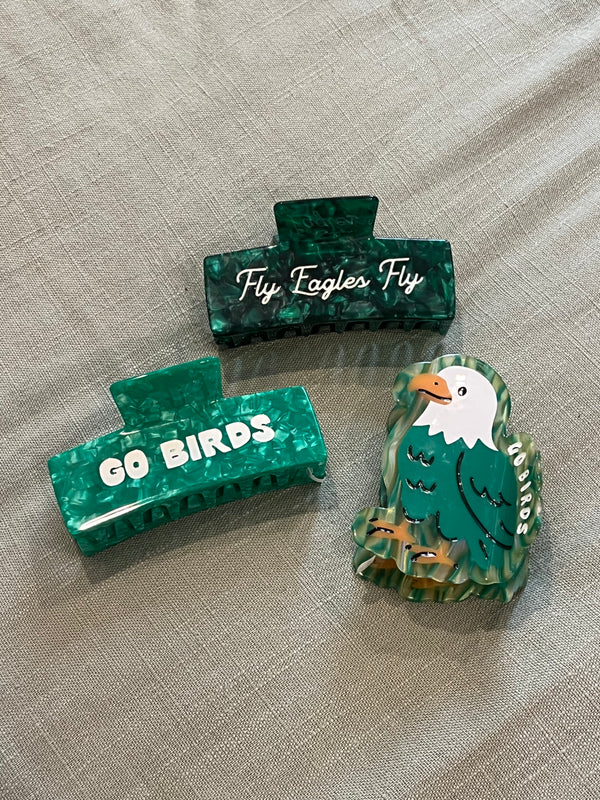 GO BIRD EAGLE HAIR CLIP  V2