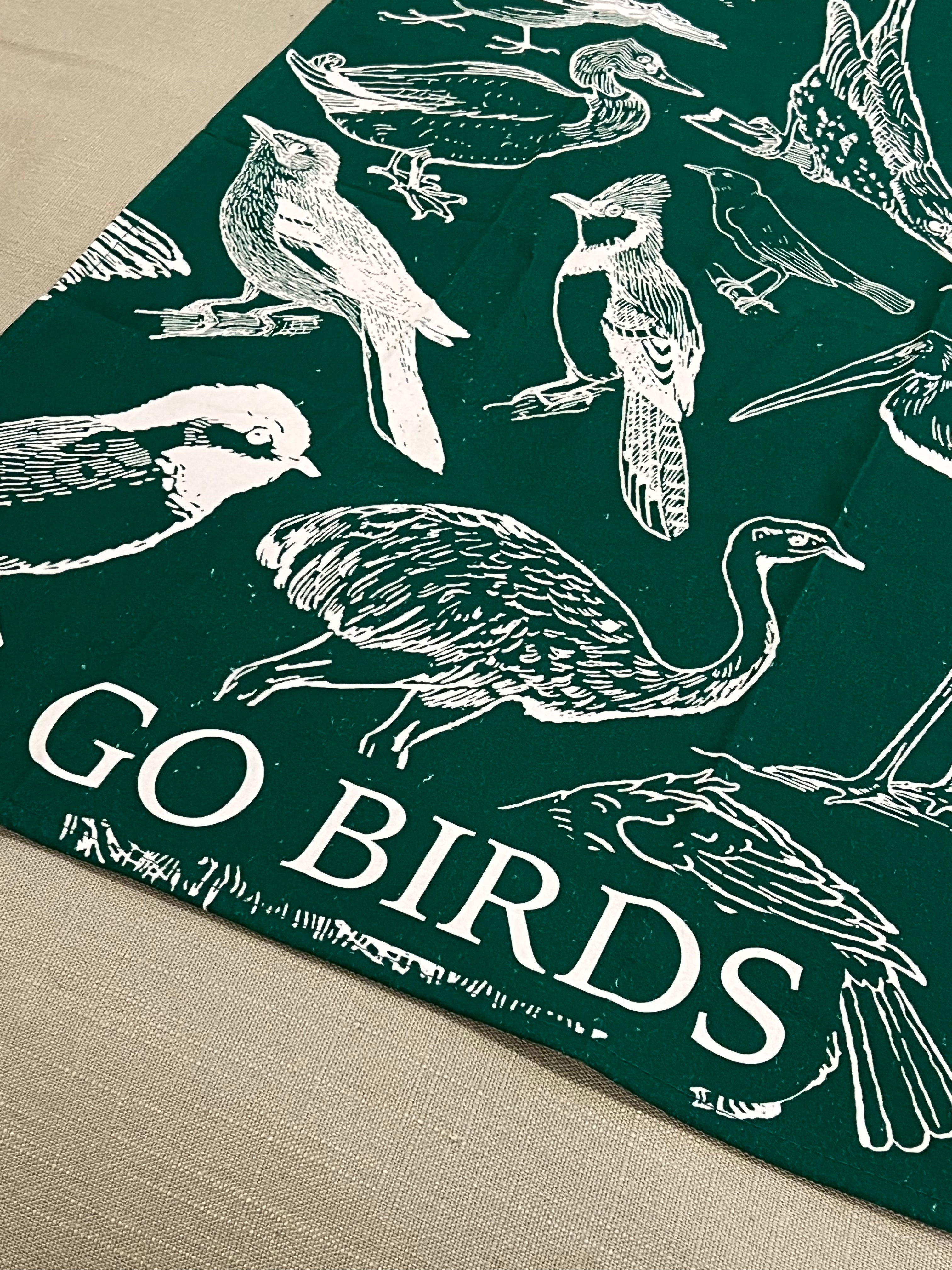 GO BIRD TEA TOWEL