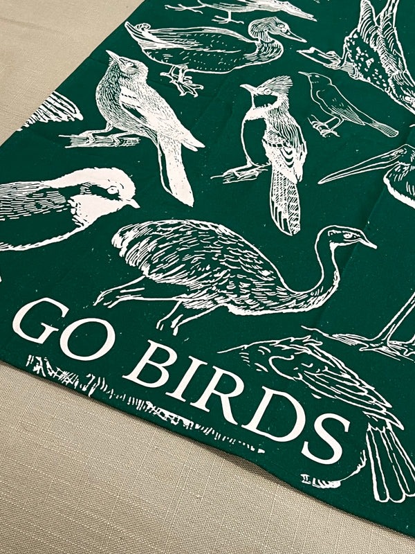 GO BIRD TEA TOWEL