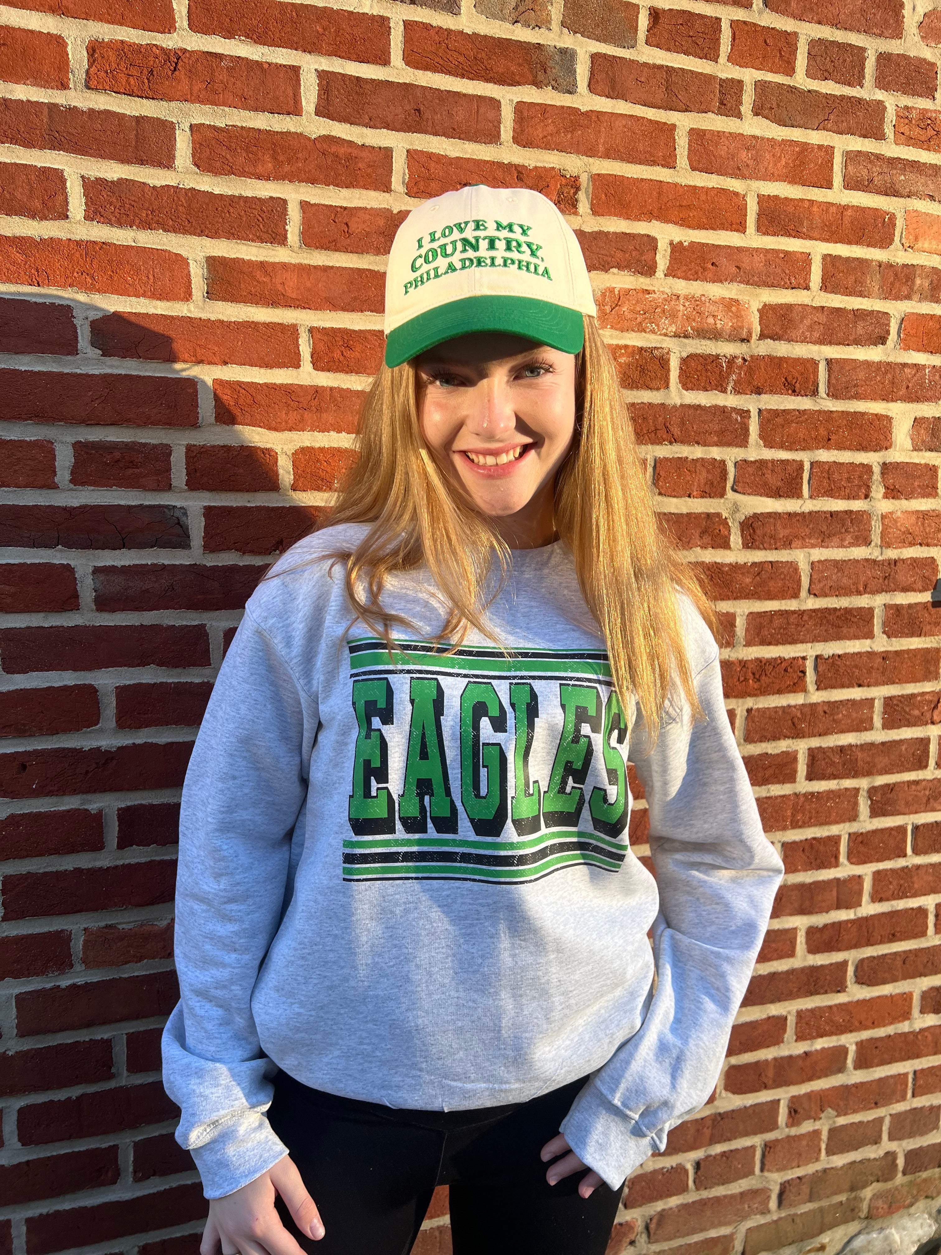 I LOVE MY COUNTRY, PHILADELPHIA DAD HAT