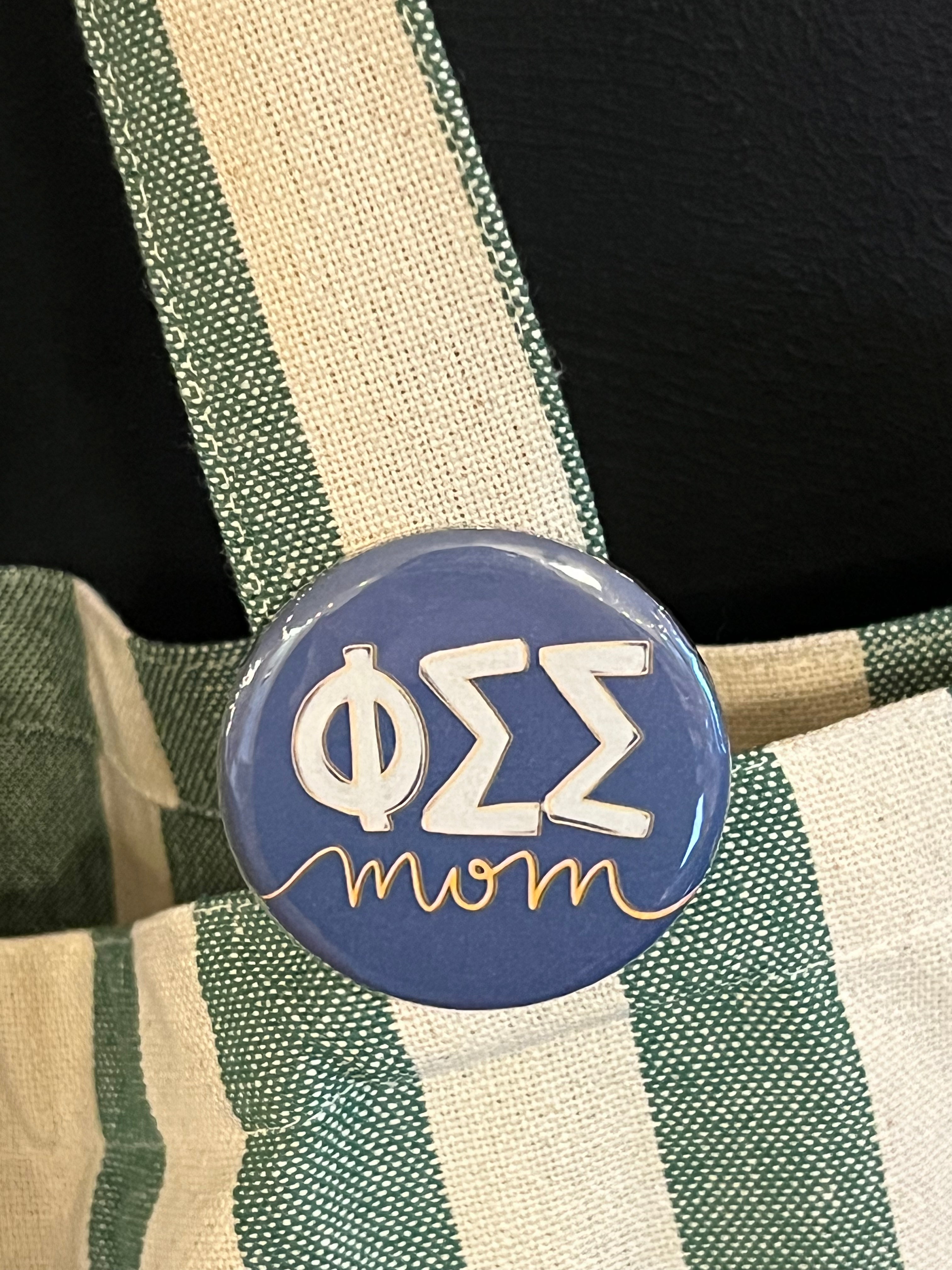 SORORITY MOM GAMEDAY BUTTONS