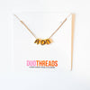 BUBBLE LETTER SORORITY NECKLACE