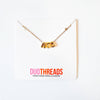 BUBBLE LETTER SORORITY NECKLACE