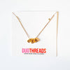 BUBBLE LETTER SORORITY NECKLACE