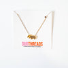BUBBLE LETTER SORORITY NECKLACE