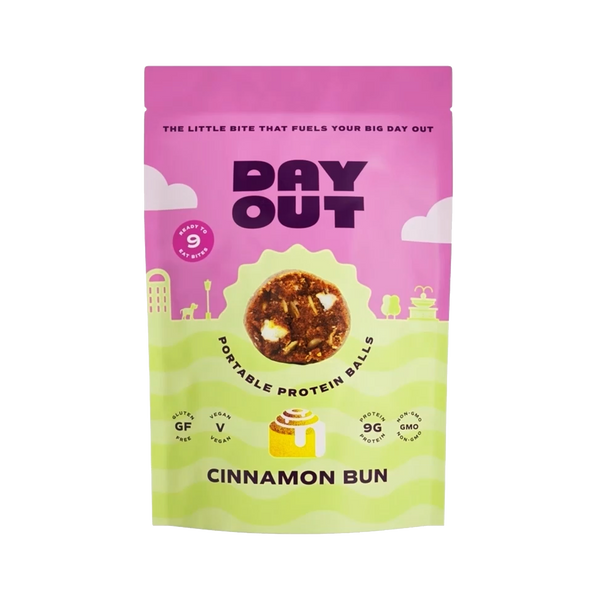 CINNAMON BUN PROTEIN BALLS 4.5 OZ- HEALTHY SNACK