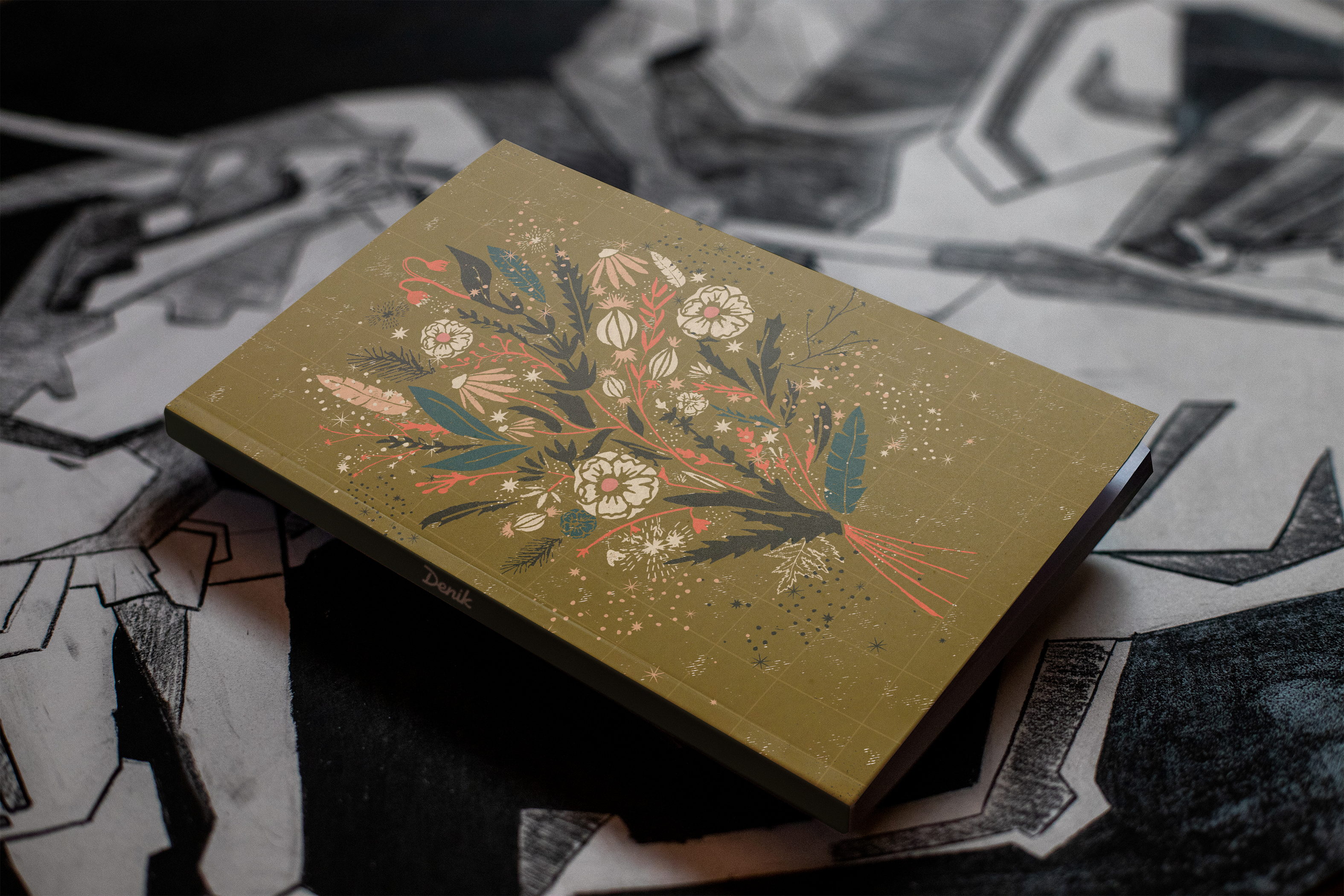 WILDERNESS BOUQUET CLASSIC LAYFLAT NOTEBOOK