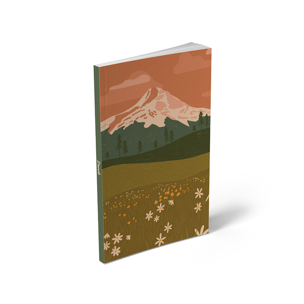 ROSY MOUNTAIN SOFT TOUCH CLASSIC LAYFLAT NOTEBOOK